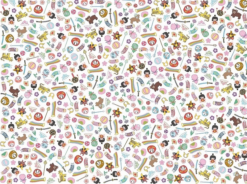 豆こいのぼり A4