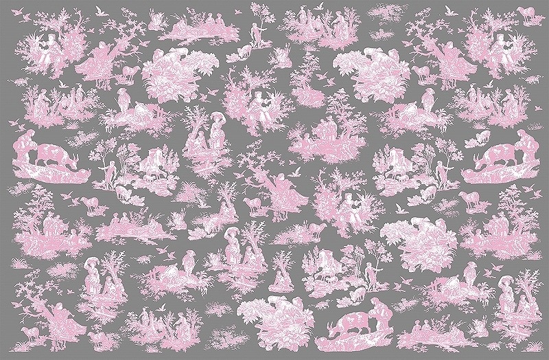 ガラス用トワルドジュイピンクA3