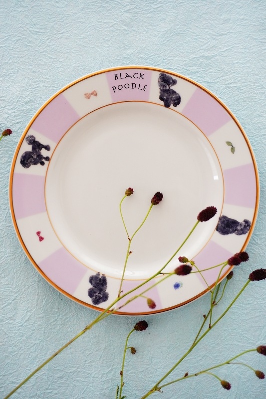 トイプードルブラックはがきサイズ