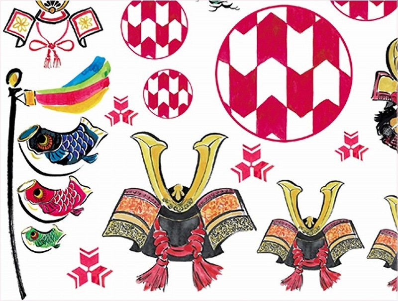 【5枚SET】端午の節句(1枚あたり1500円)A4