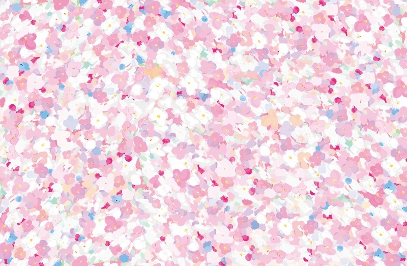 【5枚SET】テクスチャーフラワー(1枚あたり1900円)A3