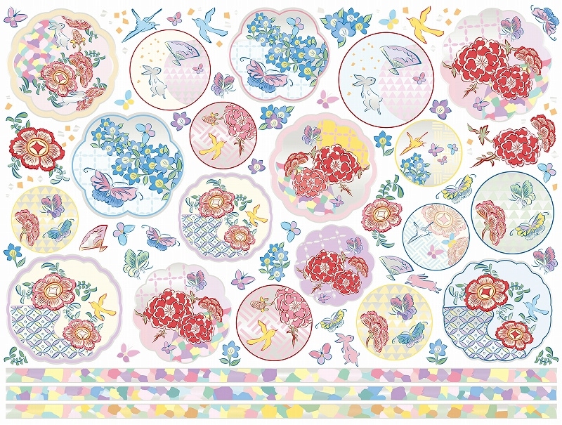 和柄シャンパン華紋 A4