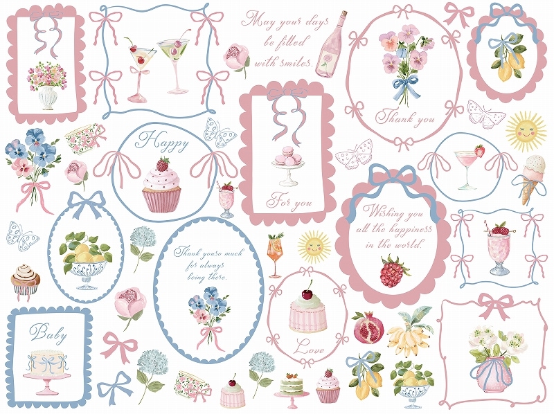 ハンドペイントフレーム A4