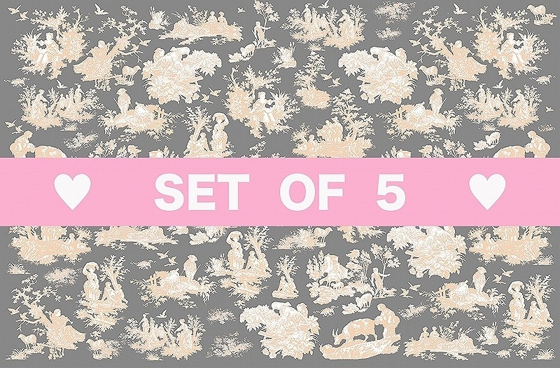 【5枚SET】ガラス用トワルドジュイマットゴールド(1枚あたり1900円)A3