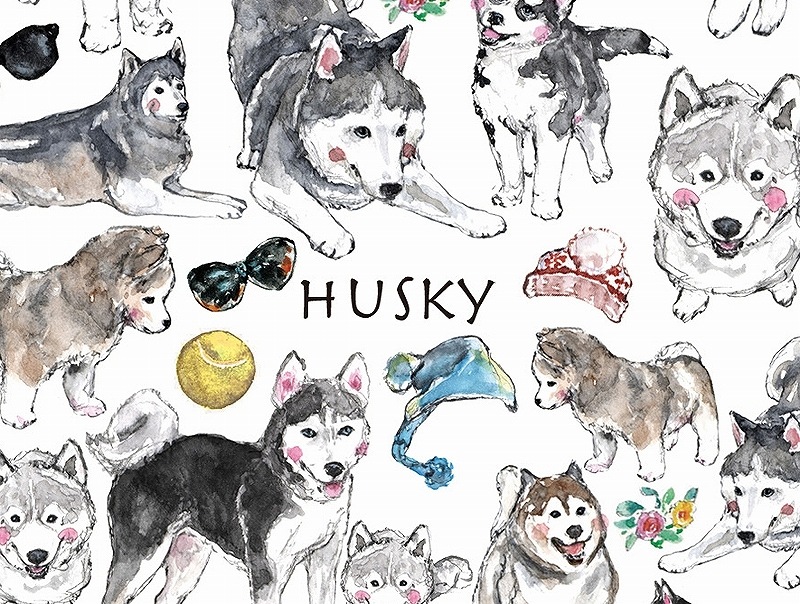 ガラス用ハスキーはがきサイズ