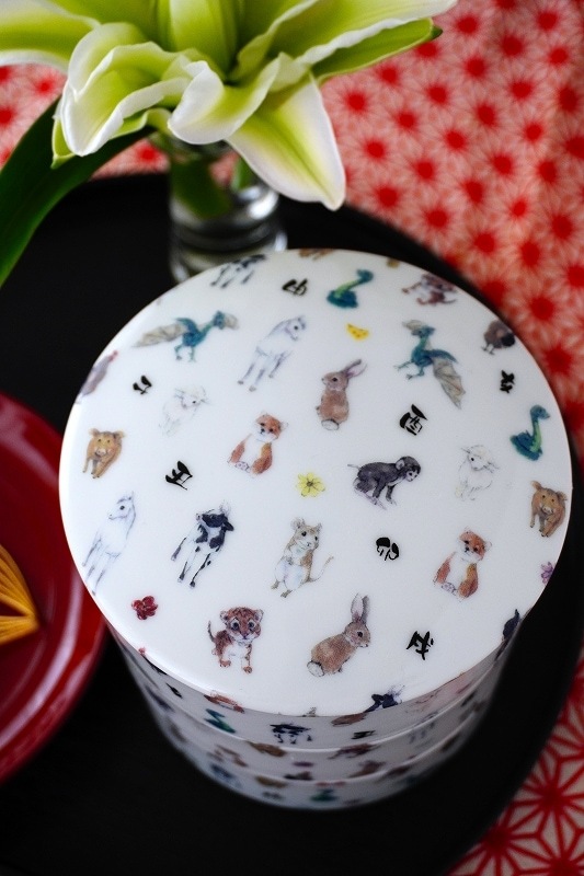 【5枚SET】和柄ミニ干支(1枚あたり1500円)A3