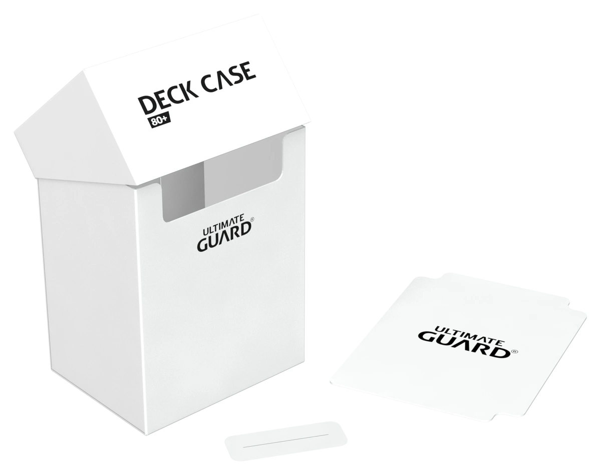 アルティメットガード社 デッキケース スタンダードサイズ80+(ホワイト)