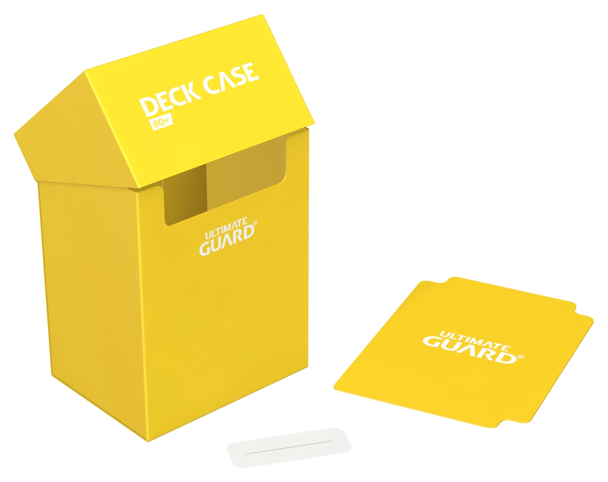 アルティメットガード社 デッキケース スタンダードサイズ80+(イエロー)