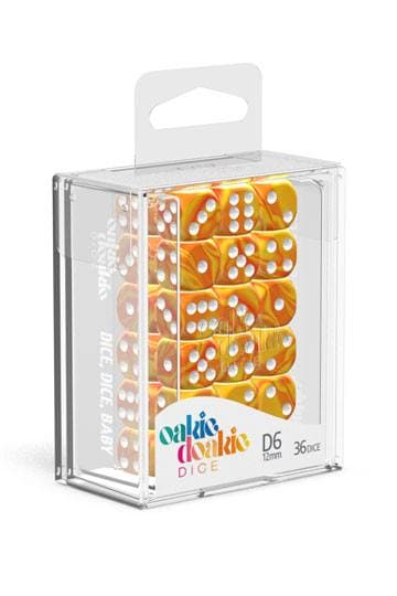 oakie doakie DICE 16 mm - Sunstone  12個入り