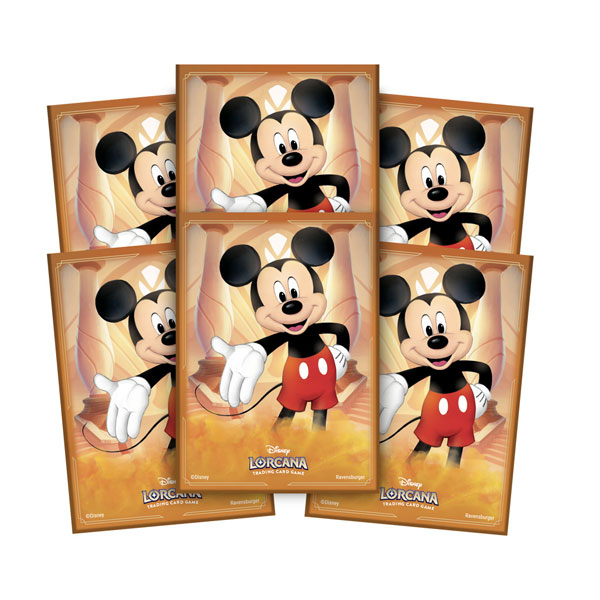 ディズニー・ロルカナ・ＴＣＧ　日本語版　公式カードスリーブ 「ミッキーマウス いつだって友だち」