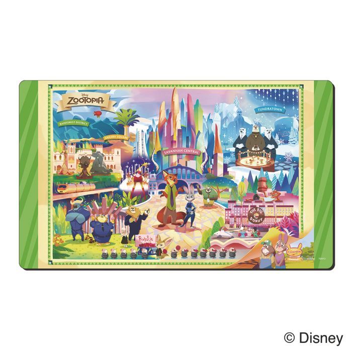 ラバーマット ZOOTOPIA | プレイマット | ディズニー・ロルカナ専門店