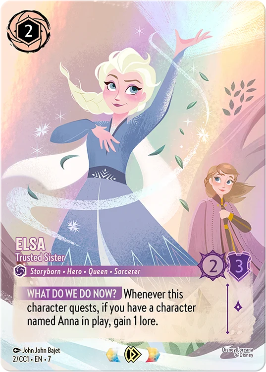 ロルカナ エルサ エピック 英語版 英語版】Elsa - TrustedSister【P】 [2/CC1 EN-7] | すべての商品