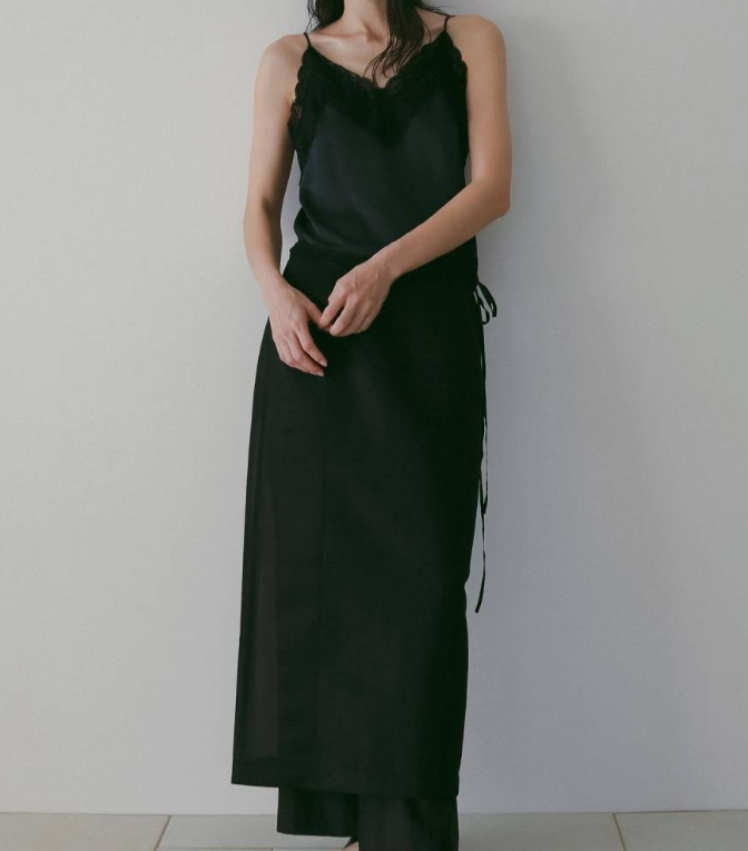 anuke（アンヌーク）』Satin Lace Camisole | すべてのトップス 