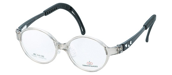 トマトグラッシーズ　TKBC42 ブラック　子ども用めがね TOMATO GLASSES(トマトグラッシーズ) TKBC14ブラック(42サイズ