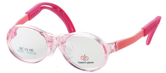 トマトグラッシーズ ベビーTBAC2-35 ピンク｜メガネ(眼鏡・めがね
