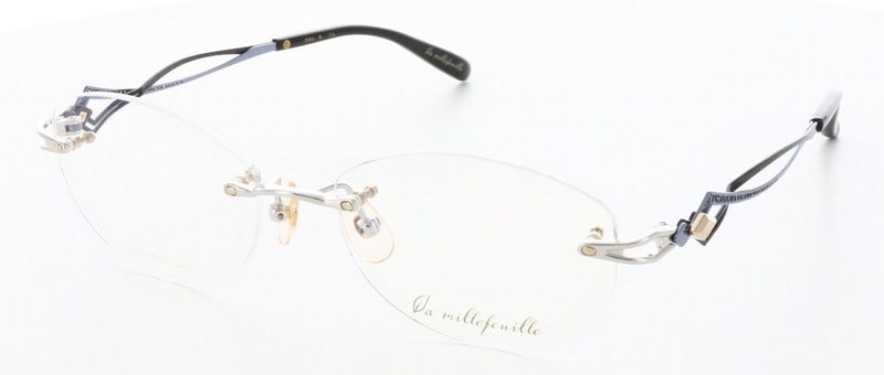 La millefeuille（ラ ミルフィーユ）MLF-112 Size.53 Col.4｜メガネ