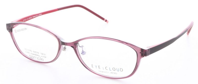 EYEs CLOUD（アイクラウド）EC-1075 Size.53 Col.2｜メガネ(眼鏡