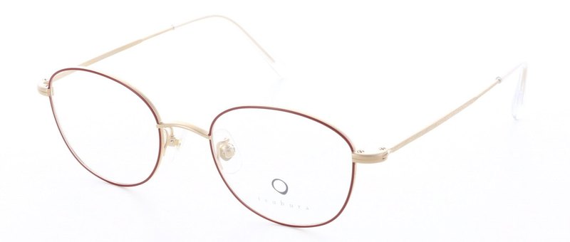 tsubura 赤 メガネ tsubura 赤 メガネ tsubura（ツブラ）T-01 Size.48 Col.Aka｜メガネ