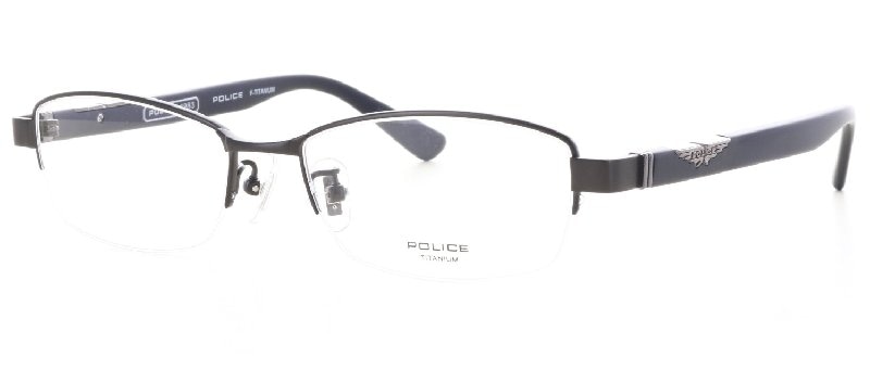 POLICE（ポリス）VPLG46J Size.53 Col.0H68｜メガネ(眼鏡