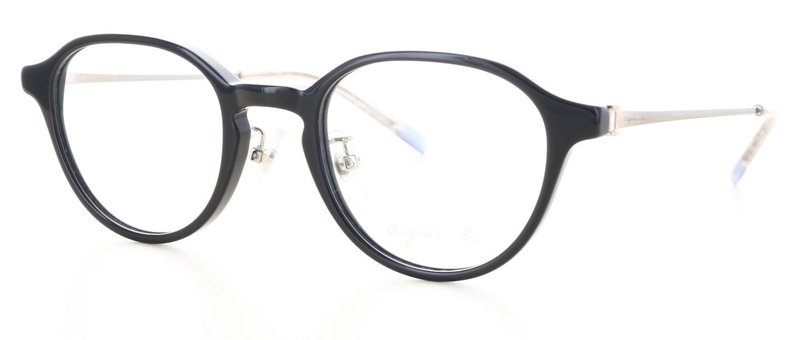 agnes b. アニエス・ベー 眼鏡 メガネ フレーム  50-0140-3 楽天市場】アニエスベー agnes b. 50-0140 フォックス ニッケル チタン