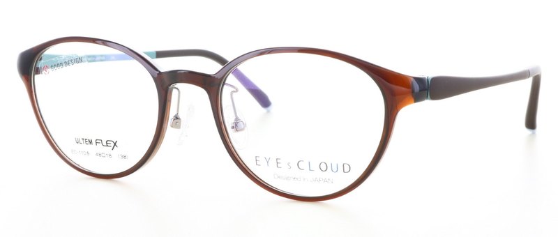 EYEs CLOUD（アイクラウド）EC-1109 Size.48 Col.4｜メガネ(眼鏡