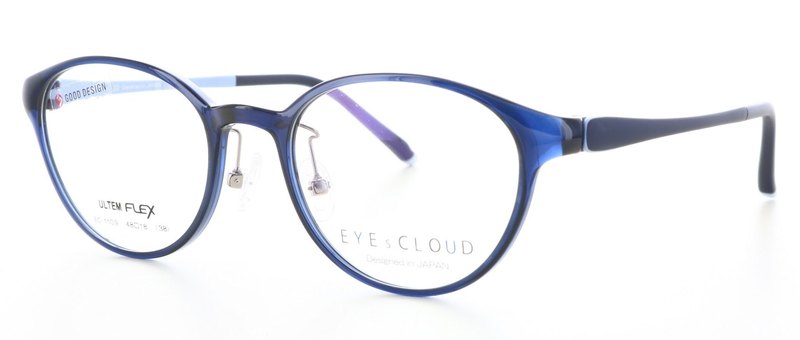 EYEs CLOUD（アイクラウド）EC-1109 Size.48 Col.5｜メガネ(眼鏡
