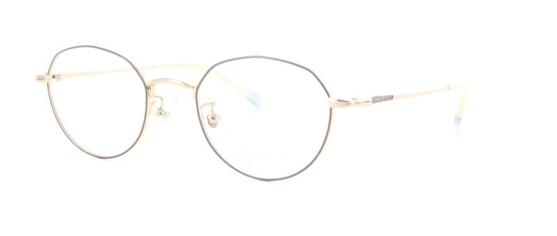 agnes b（アニエスベー）50-0126 Size.47 Col.01｜メガネ(眼鏡・めがね