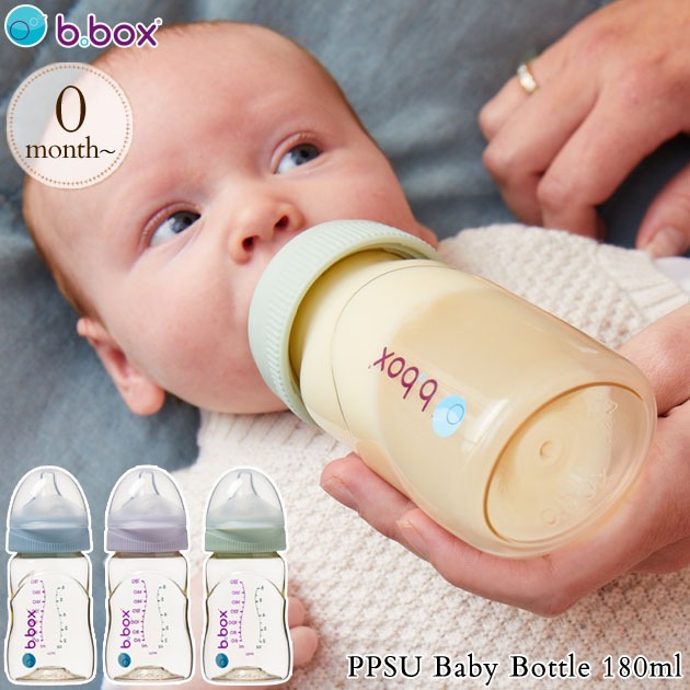 b.box ӡܥå PPSU Baby Bottle 180ml