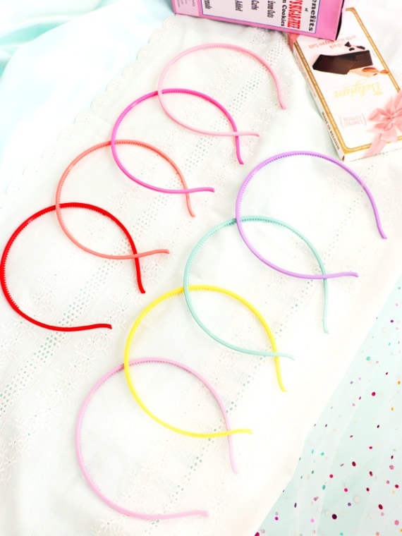 ポップカラー細カチューシャ