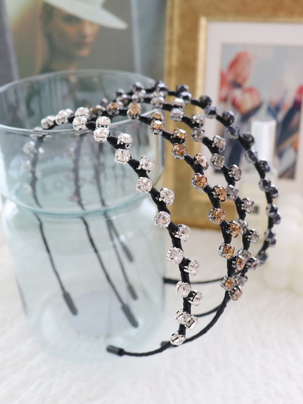 エレガントビジューカチューシャ