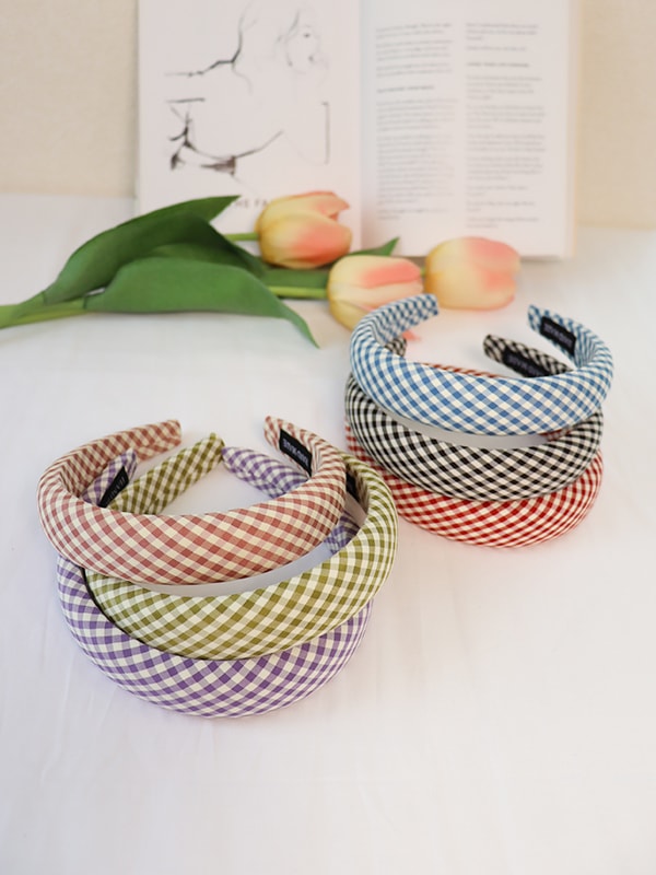 ギンガムカチューシャ