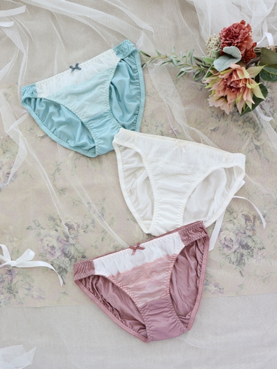 【新品タグ付き】LIVY フランス高級ランジェリー ショーツセット 単品可 ダスティパルファム 単品ショーツ｜かわいい下着・ランジェリーの通販