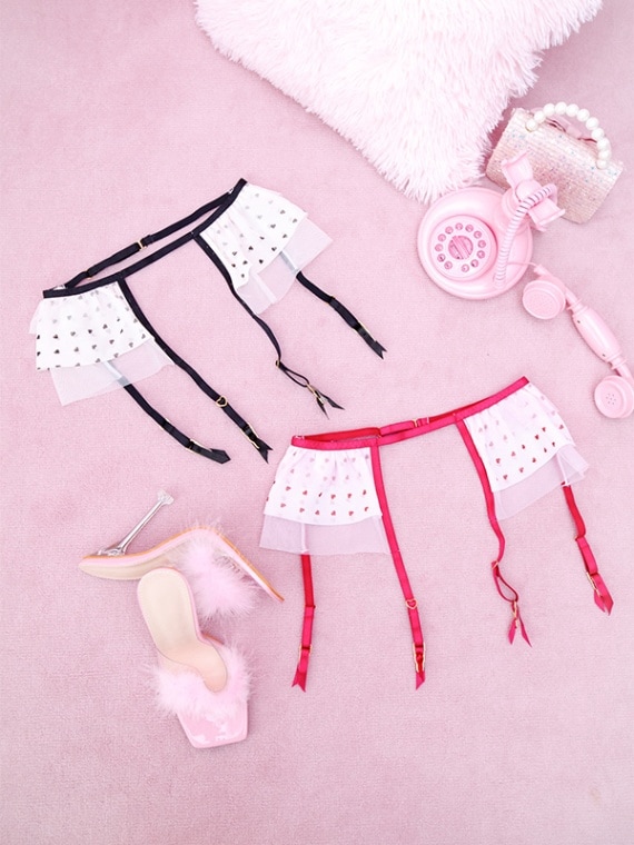 LOVE ME単品ガーターベルト