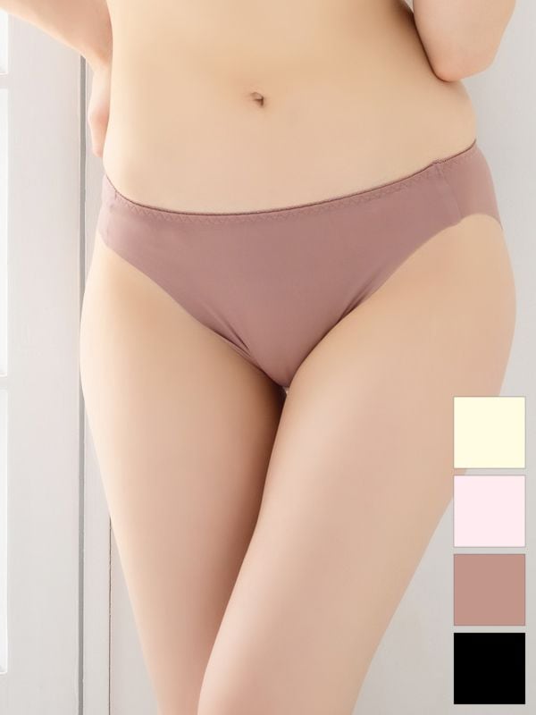 単品シンプルスムースハイウエストショーツ