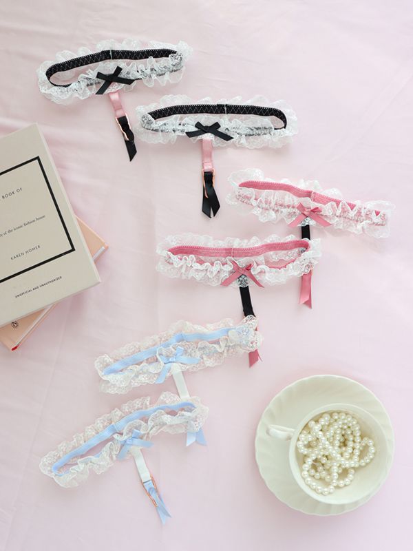 Maid Bunnyレッグガーターベルトセット