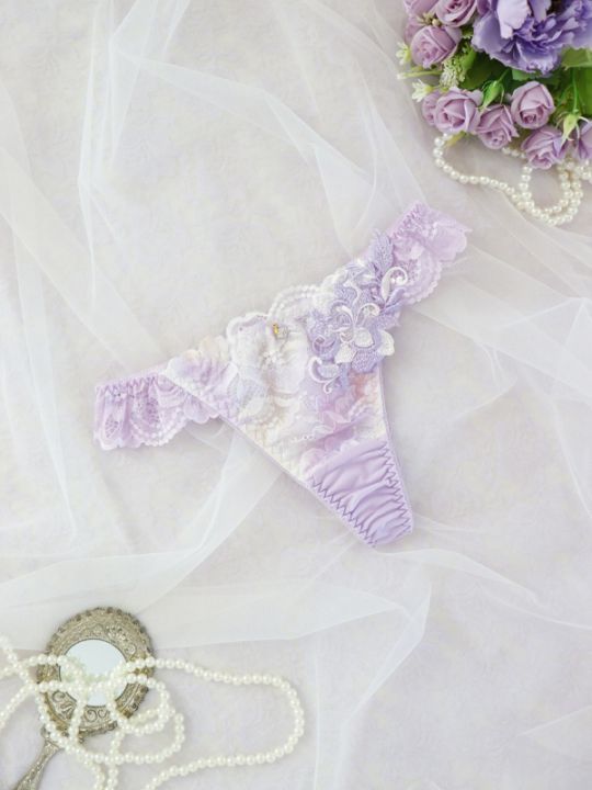 C70 LINGERIEAM パレスガーデン Ｔバック　グリーン フランデランジェリー fran de lingerie Style Up Wireless