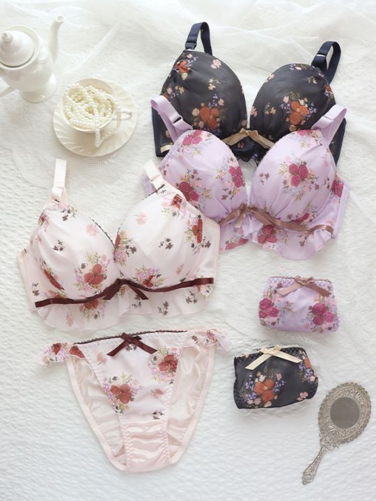 【ほどけるブラ】　LOVE2nd　ラブラン ブラ&ショーツセット&TバックF65 ほどけるブラ】 LOVE2nd ラブラン ブラ&ショーツセット&TバックF65