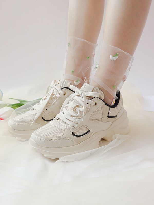 ポーリーフラワーソックス