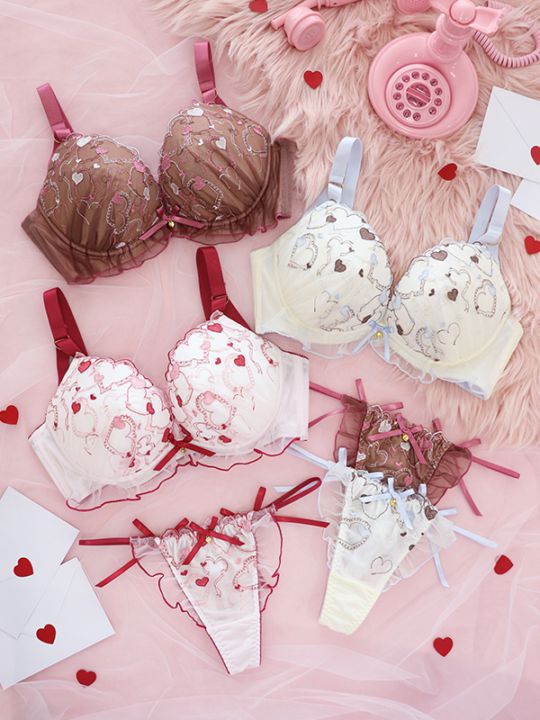 GHIカップ/Sweetheartsブラ＆Tバックセット