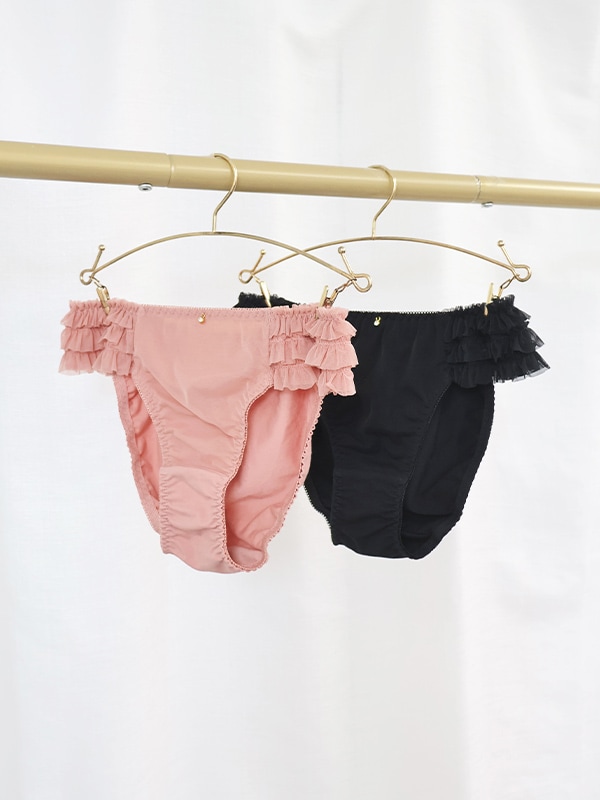 単品Bracoreラッフルショーツ
