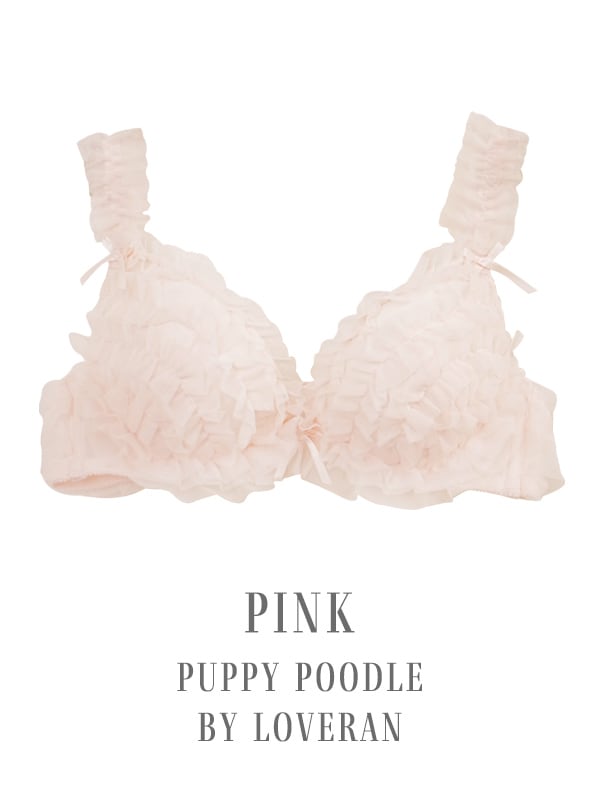 Puppy Poodleブラ＆Tバックセット｜かわいい下着・ランジェリーの通販