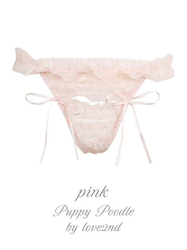 Puppy Poodleベビードール&セクシーTバックセット｜かわいい下着