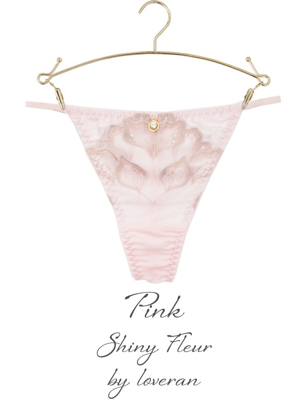 Shiny Fleur ブラ&Tバックセット｜かわいい下着・ランジェリーの