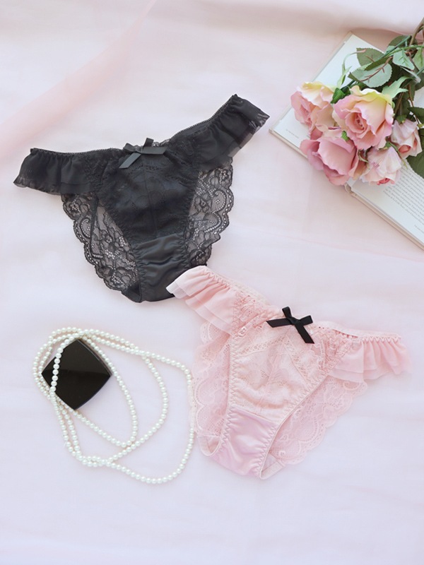 【新品タグ付き】LIVY フランス高級ランジェリー ショーツセット 単品可 Romantic ROSE 単品ショーツ｜かわいい下着・ランジェリーの通販