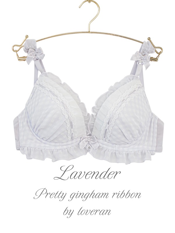 Theory Rib Tank imasa ランジェリーセット Theory Rib Tank imasa ランジェリーセット プリティーギンガムブラ＆T