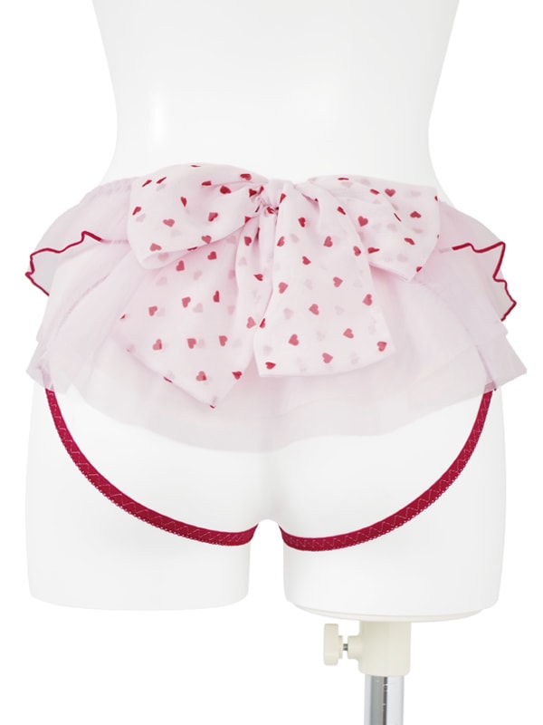 LOVE2nd LOVE ME ブラ&オープンショーツセット ピンク E70 LOVE ME単品オープンショーツ｜かわいい下着・ランジェリーの通販