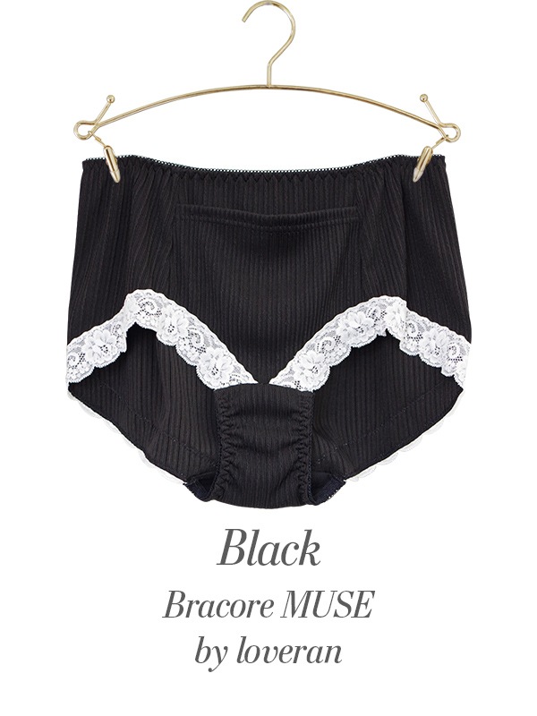 Bracore MUSE 単品ポケットショーツ｜かわいい下着・ランジェリーの