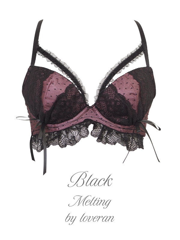 Meltingブラ＆Tバックセット｜かわいい下着・ランジェリーの通販