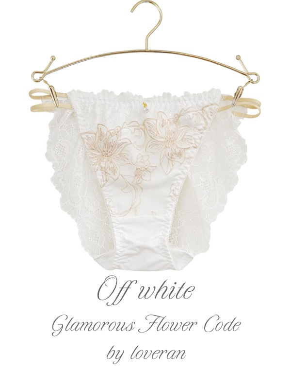 Glamorous Flower Codeブラセット｜かわいい下着・ランジェリーの通販
