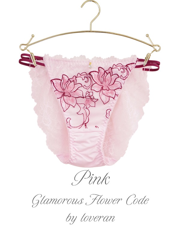 Glamorous Flower Codeブラセット｜かわいい下着・ランジェリーの通販